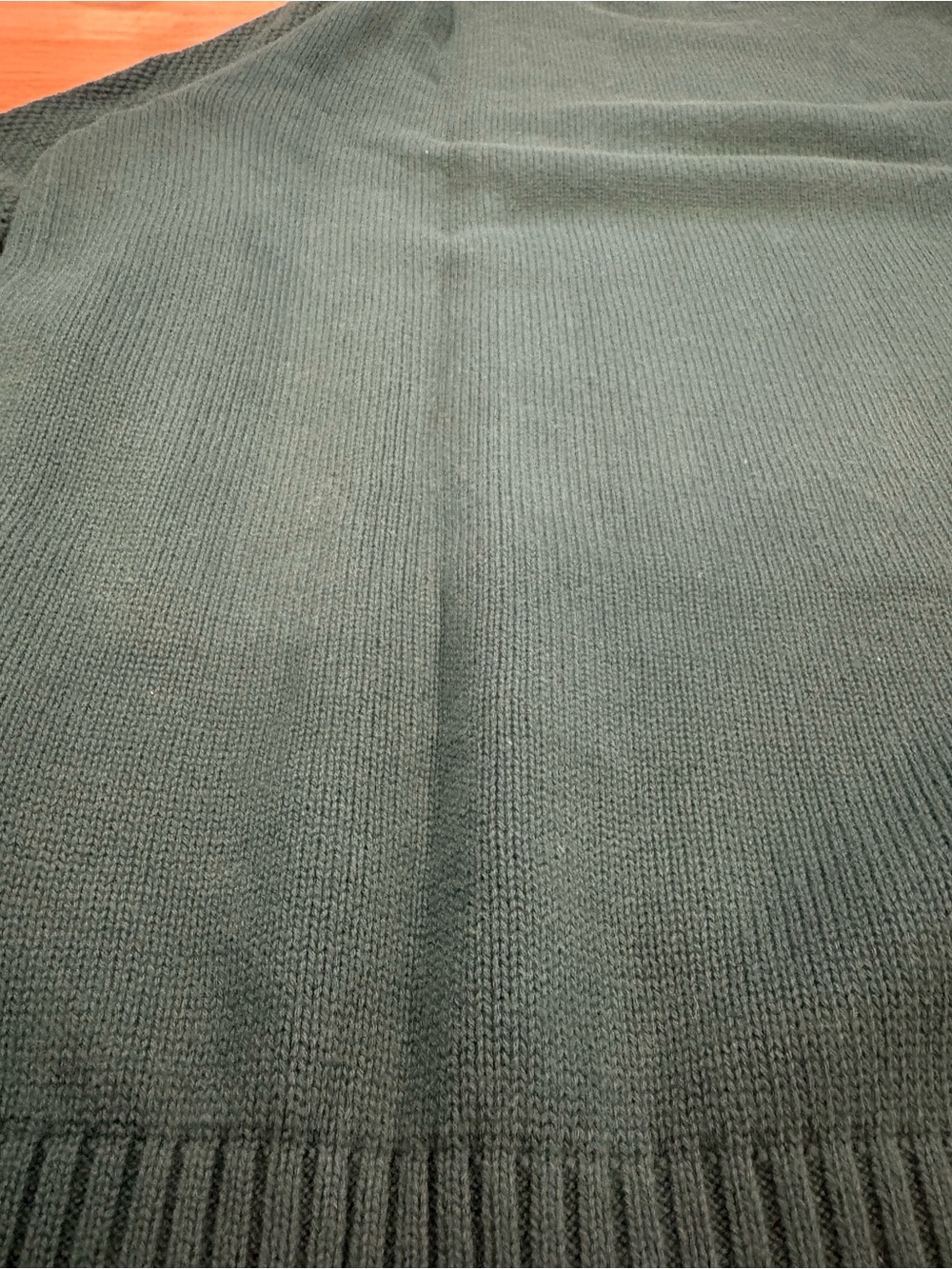 Vintage Nautica Cable Knit Sweatshirt Green Size 2XL Warm Fall Winter Crewneck - Picture 9 of 9